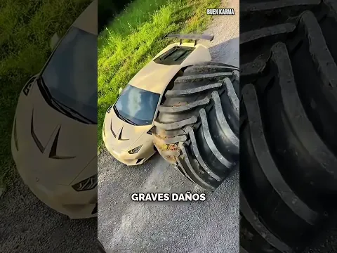 ¡Va a Destrozar este Lamborghini con su Monster Truck!