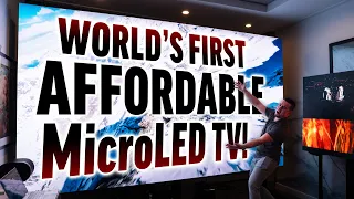 worlds first diy upgradable microled tv is affordable awall