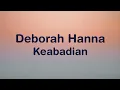 Deborah Hanna - Keabadian // GenZ Video Lirik