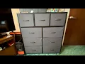 Walmart Mainstays 9 Drawer Fabric Dresser Review Affordable Lightweight Large Capacity
