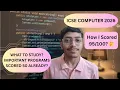 ICSE Computer Exam 2026 Important Programs Topics How to Score 95