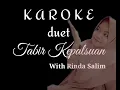 Download Lagu TABIR KEPALSUAN - Karaoke duet bareng Artis Smule // cover Rinda Salim