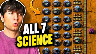 How to Build a 7 Science Lab Setup in Factorio Easily Expandable