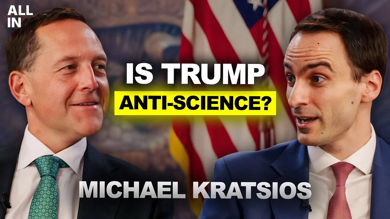 Inside Trump's Science Agenda: Anti-Science Claims, Fauci's Damage, DEI & China w/ Michael Kratsios