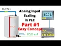 Analog Scaling Concept in PLC Part PLC Programming Tutorials for Beginners