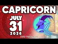 WHAT THE ANGELS WANT YOU TO KNOW Horoscope for today JULY 31 2026