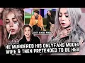 Husband STABS his only fans model wife dumps her body in the bath then PRETENDS to be her online