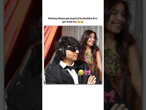Ruchika di Inspired Nischay bhaiya 😂❤ @triggeredinsaan #ruchikarathore #triggeredinsaan