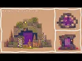 Minecraft 1 17 Cool Nether Portal Designs Relaxing TUTORIAL