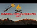 Universal Yums VS Munch Pak July
