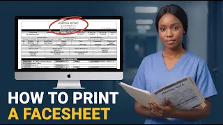 How to Print a Face Sheet in PointClickCare 2026