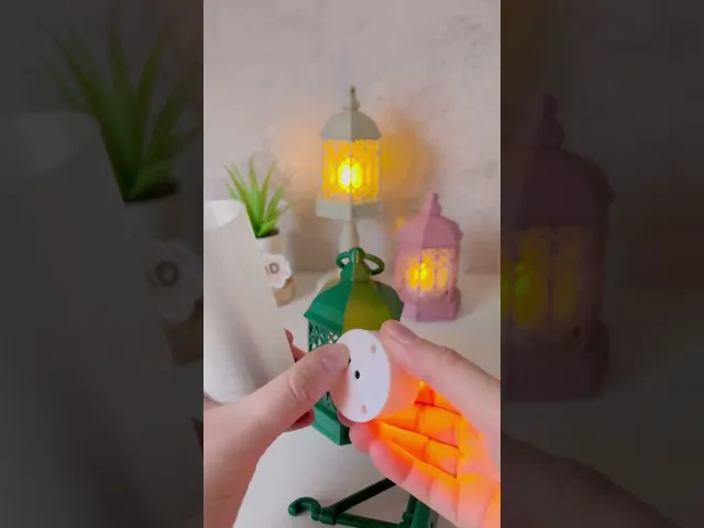Vintage Lantern Candle Holder Set / No Supports video thumbnail