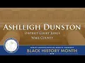 Profiles in Leadership - Ashleigh Dunston Wake County District Court Judge