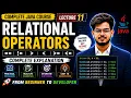 Relational Operators in Java Comparison Operators in Java Java Tutorial in Hindi Lecture 11