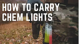 how to carry chem lights chem keepers