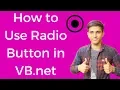How to Use Radio Button In VB net Shubham Jangid