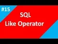 Like Operator in sql Part-15 SQL Tutorial Tech Talk Tricks