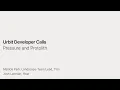 Developer Call Pressure and Protolith
