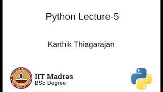 Python Lecture-5