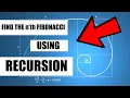 Data Structures and Algorithm s in Python Find n th Fibonacci Number using Recursion - part 9