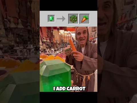 Real life minecraft...