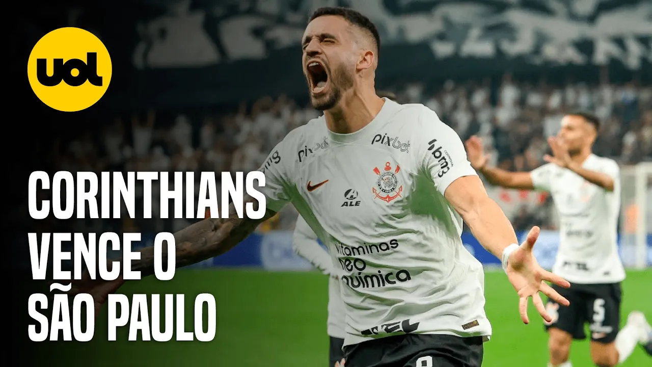 ???? RENATO AUGUSTO DECIDE E CORINTHIANS VENCE SÃO PAULO NO JOGO DE IDA DA SEMIFINAL DA COPA DO BRASIL