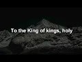 Holy Forever (Lyric) - Chris Tomlin, Brooke Ligertwood, Tyasta Pangalila