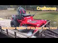 Doing A LOOK Over Review Of My Craftsman Zero Turn MOWER 42 CUT It s A Beast I Need A Name For it