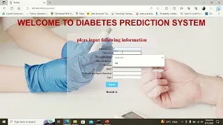 Diabetes Prediction using Machine Learning in Python Complete Project