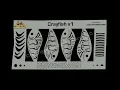 Crayfish Fishing Lure Airbrush Stencil v1 - Whitmore Farm LLC