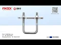high strength and hardness stainless steel square u bolt