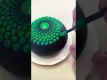 Secret to painting in dot art Satisfying