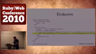 Ruby Web Conference 2010 - The Power of Middleware