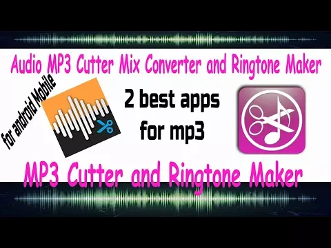 Download MP3 2 best apps for Mp3 Converter & Ring Tone Maker