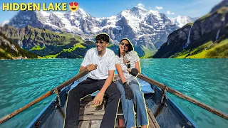 Boating in a Hidden Beautiful Lake! (Switzerland)