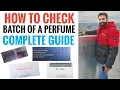 How to Check the Batch Code of a Perfume