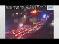 Crash shuts down all lanes of I-75 on Super Bowl Sunday