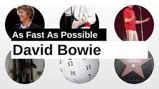 David Bowie As Fast As Possible
