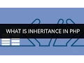 What is Inheritance in PHP PHP OOP - Inheritance Inheritance