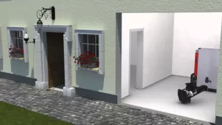 Froling T4 - Installing the boiler