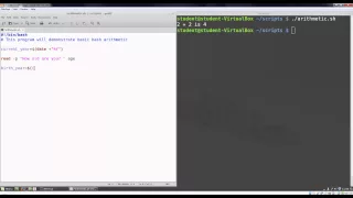 4 - Bash Arithmetic