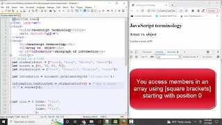 JavaScript array vs object - why and how to use each