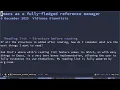 EmacsConf 2025 Emacs as a fully-fledged reference manager - Vidianos Giannitsis