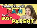 MATH for the BUSY MOM TEACHING TEXTBOOKS A HOMESCHOOL MATH CURRICULUM