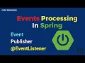 Event Processing Event Handling in Spring Code Debugger
