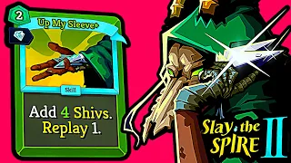 Shiv Minigun Silent Build Is INSANE In SLAY THE SPIRE 2