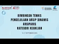 Download Lagu Bimtek Pengelolaan Arsip Dinamis Kategori Keahlian bagi Wilayah Binaan Daerah II - Hari #1