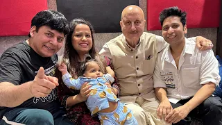 INKE AANE SE GHAR MEIN RONAK LAG GYI @anupampkher ji