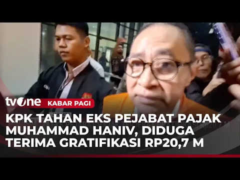 KPK Menahan Eks Pejabat Pajak Atas Kasus Gratifikasi Rp20,7 M