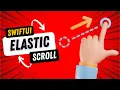 SwiftUI Elastic Scroll - Animation s